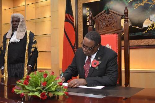 President Peter Mutharika