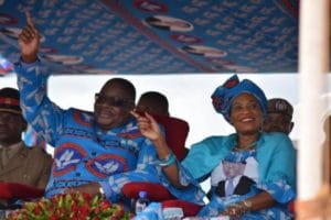 President and Mrs Peter Mutharika
