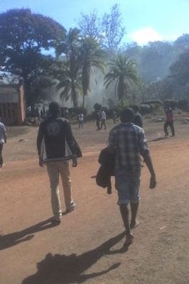 Pandemonium & hullabaloo at Chanco as Malawi police clash with anti-fee hike protesting students