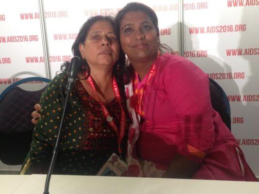 Shukla (left) and Amruta Soni (right