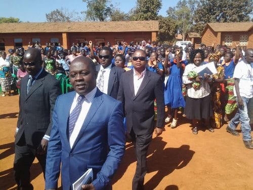Lefnos Chigamula in blue suit; a good Samaritanor a vote monger? 