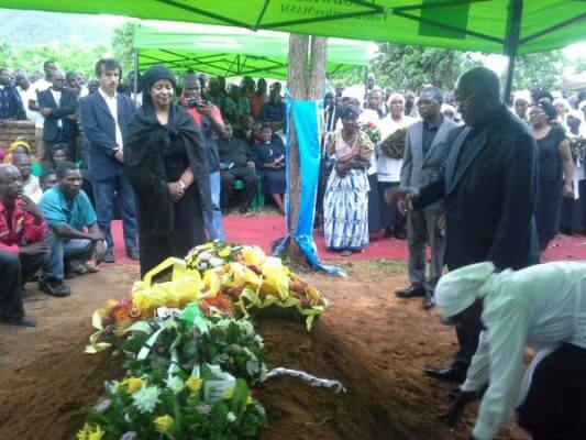 Esmie Muluzi Burial