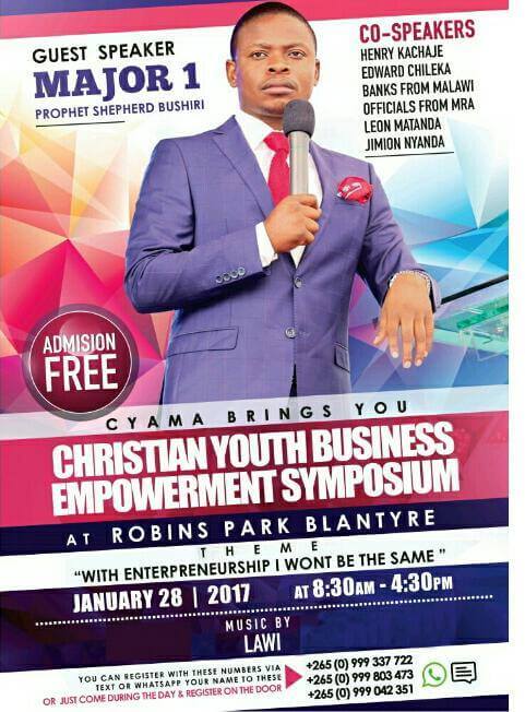 Henry Kachaje denies to inspire Malawi youth alongside Prophet Shepherd Bushiri of ‘miracle money’ fame