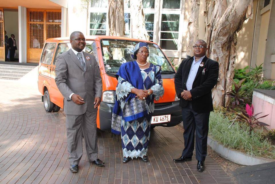 Joyce Banda and Lutepo
