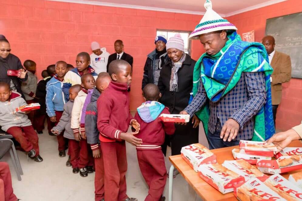 Prophet Bushiri donates ZAR2 million towards child development home in Lesotho