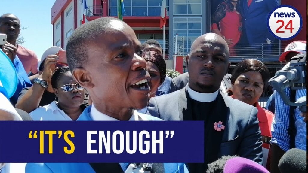 resurrected man in Pastor Alph Lukau’s controversial video 