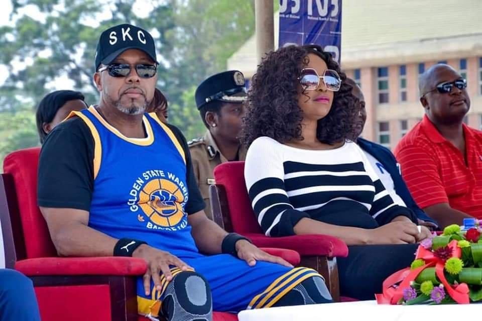 cHILIMA WEARING gOLDEN sTATE jERSEY