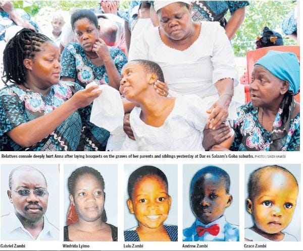 Why did God take them all?’ Tanzanian Grandmother to candidate whose entire family died mourns