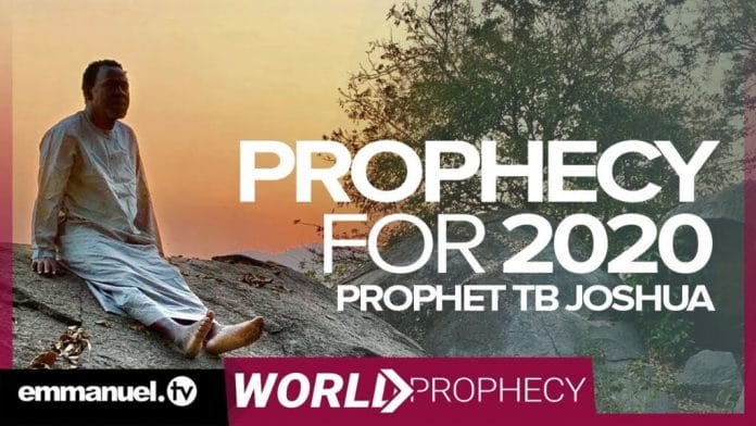 TB Joshua’s 2020 Prophecy on Economy