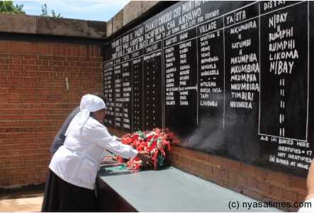 Mutharika Contributes K2 million to Martyrs Day commemoration in Nkhatabay