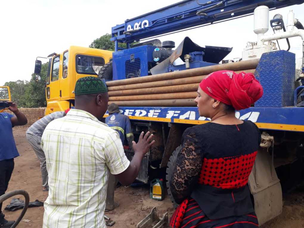 Malawi deputy lands Minister Abida Mia ending water woes in Mangochi