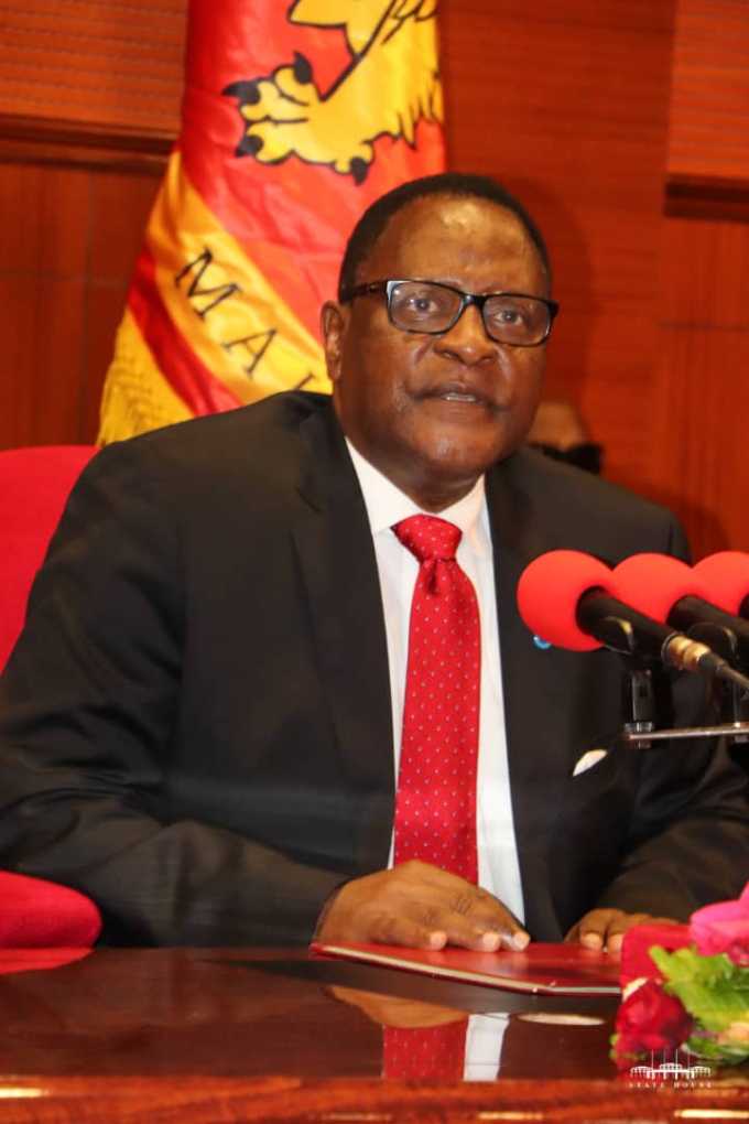 Chakwera lauded for sacking Kambala, Chaima