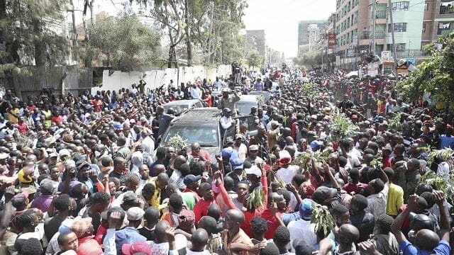 Kenya: Raila Odinga Leads Third Day Of Anti Govt Protests - The Maravi Post