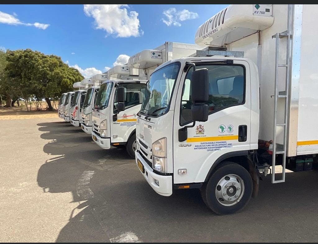 Michael Usi Donates refrigerated vans funded by the African Development Bank (AfDB)