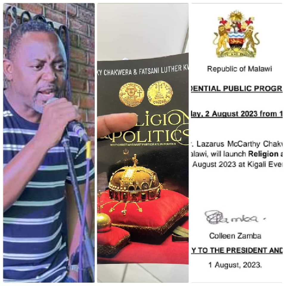 Chakwera’s son Nick’s book launch turns into a State function