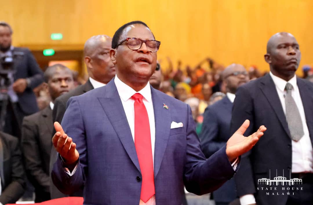Malawi President Lazarus Chakwera hosts pastors, dispels buying votes allegations