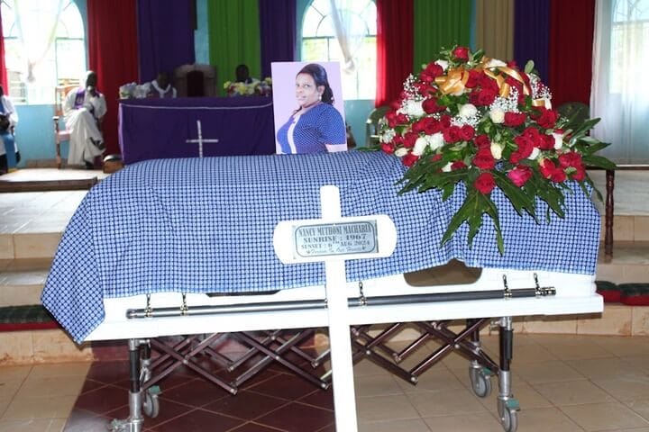Kenyan woman buried in gown who died days before wedding