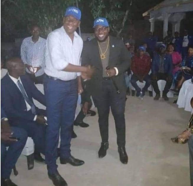 Mtambo Chisale handshake gesture