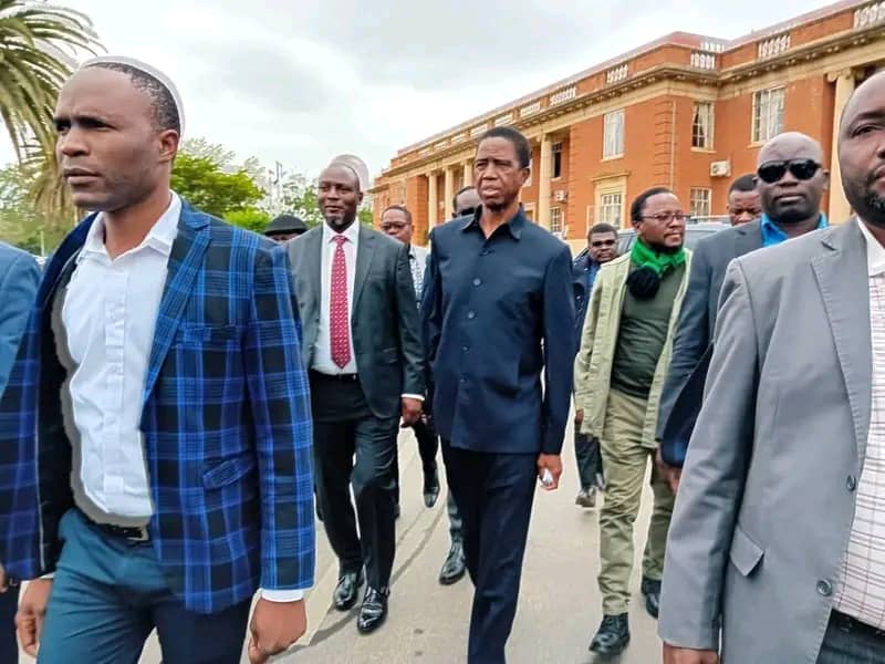 Former President Edgar Lungu