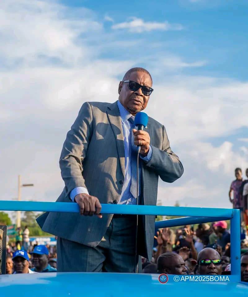 Mutharika rallies DPP supporters at Bvumbwe Trading Centre