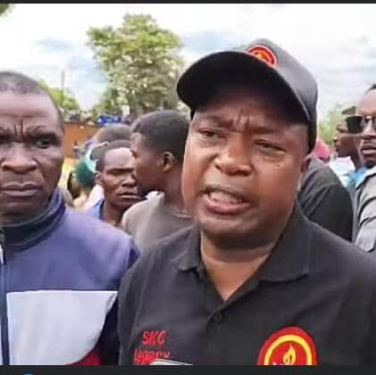 Kabambe Defies Intimidation, Joins Protesters in Biwi Triangle Amidst Chaos