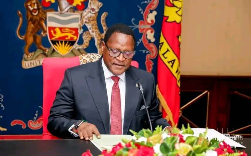 Did President Lazarus Chakwera admit failure in addressing parliament today?