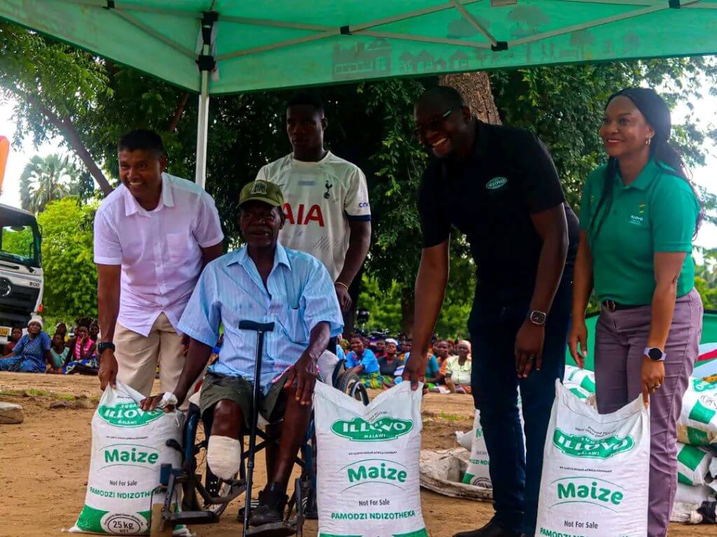 Illovo Sugar Company donates maize