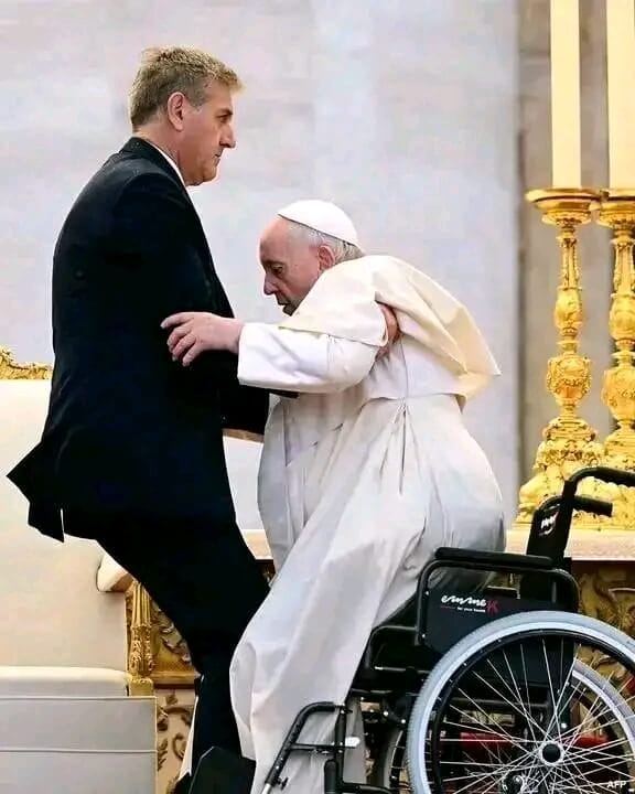 Pope Francis suffers bruised arm after fall at Vatican residence