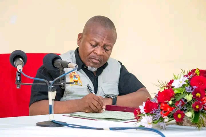 Vice president Dr. Michael Usi
