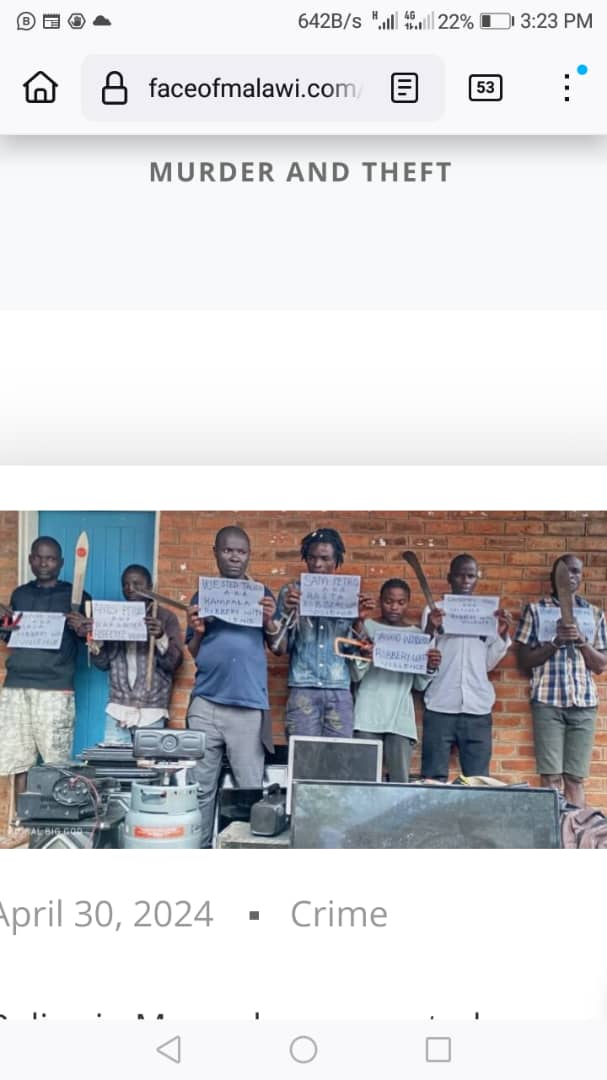 Mzuzu police arrest 7