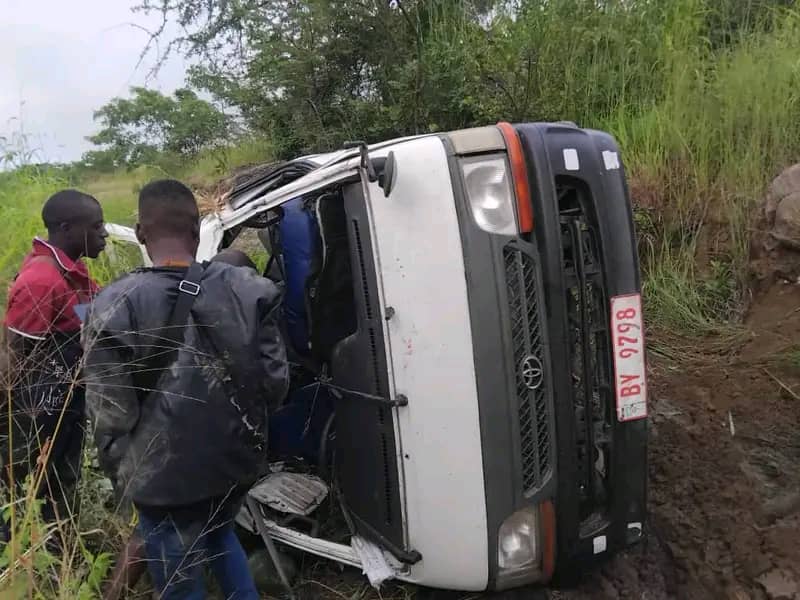 Tragic minibus accident on M1 Road