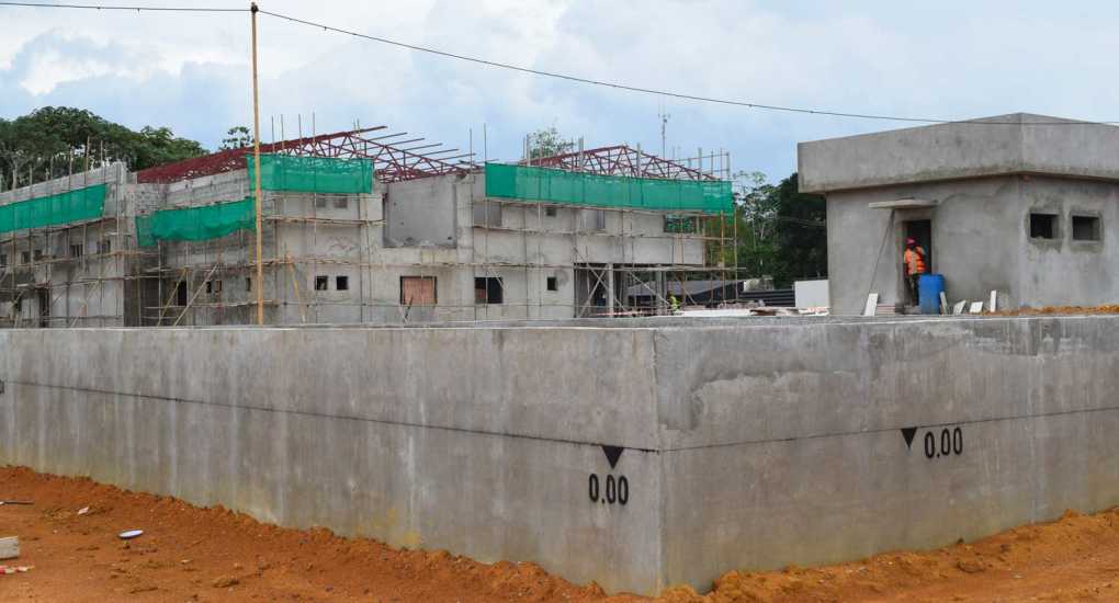 The aquaculture ponds in the aquacultural complex in Elasok Efac-Mongomo have a capacity of 1,000 tonnes of fish a year.