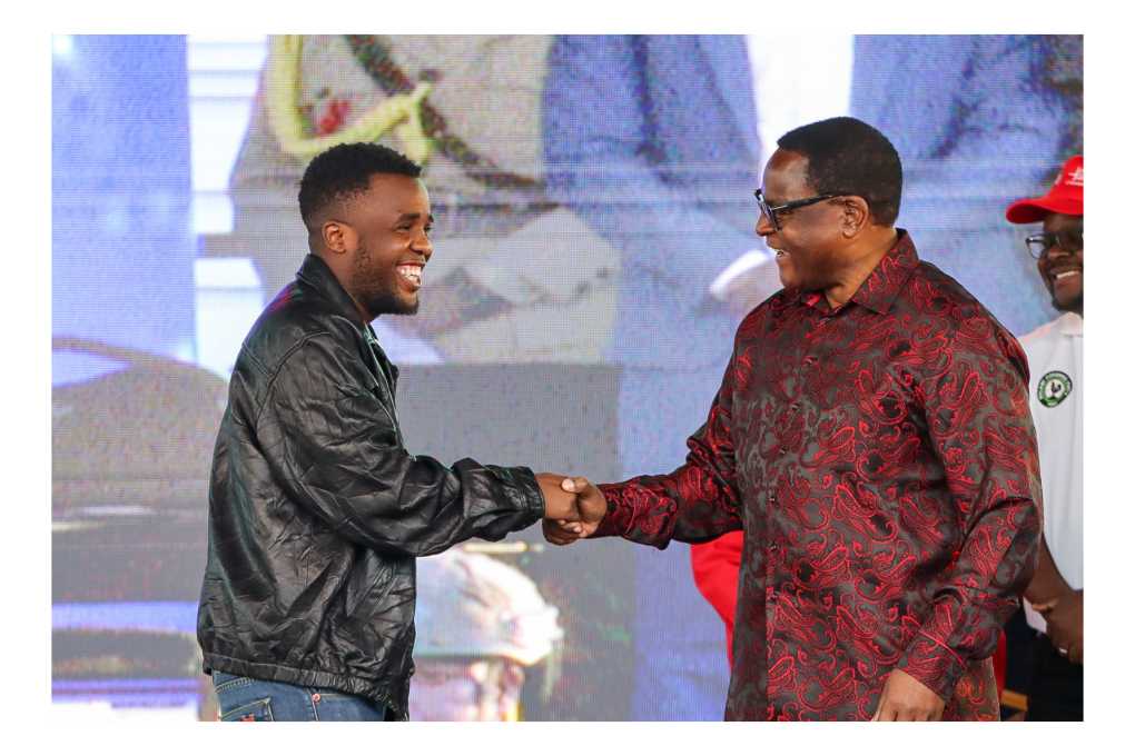 Chakwera rewards winners of Dolo Amavotera Chakwera Youth Music Challenge
