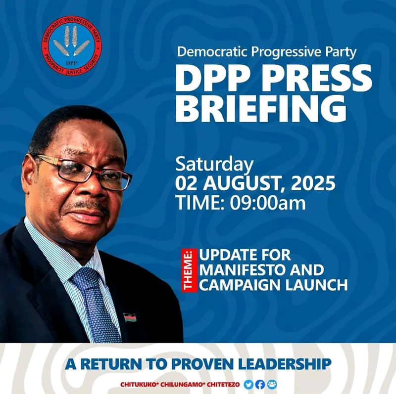 DPP to hold press briefing on manifesto and campaign launch this Saturday