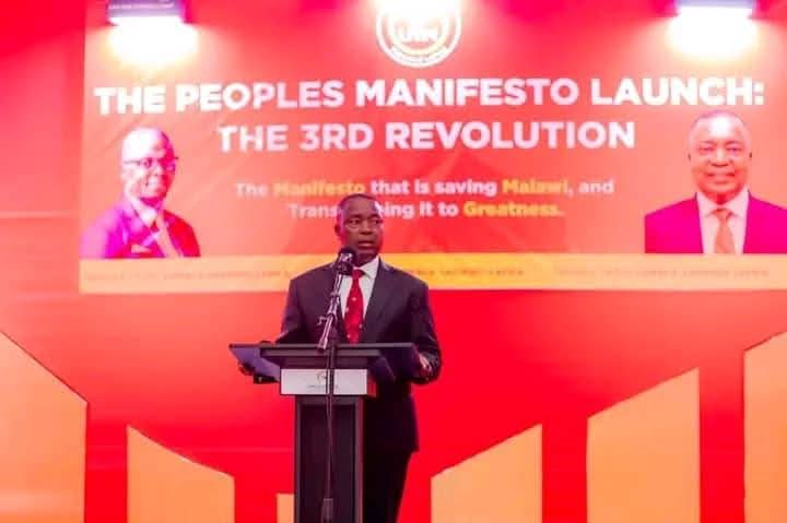 UTM leader Kabambe promises accountability, economic revival: Road to 16 September Polls