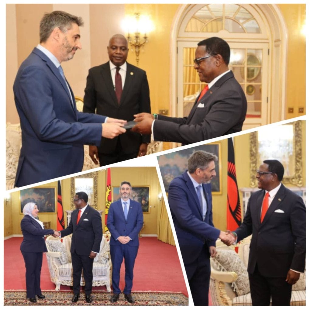 Egyptian medicines to flood Malawi market as Chakwera receives Credential letters from two envoys