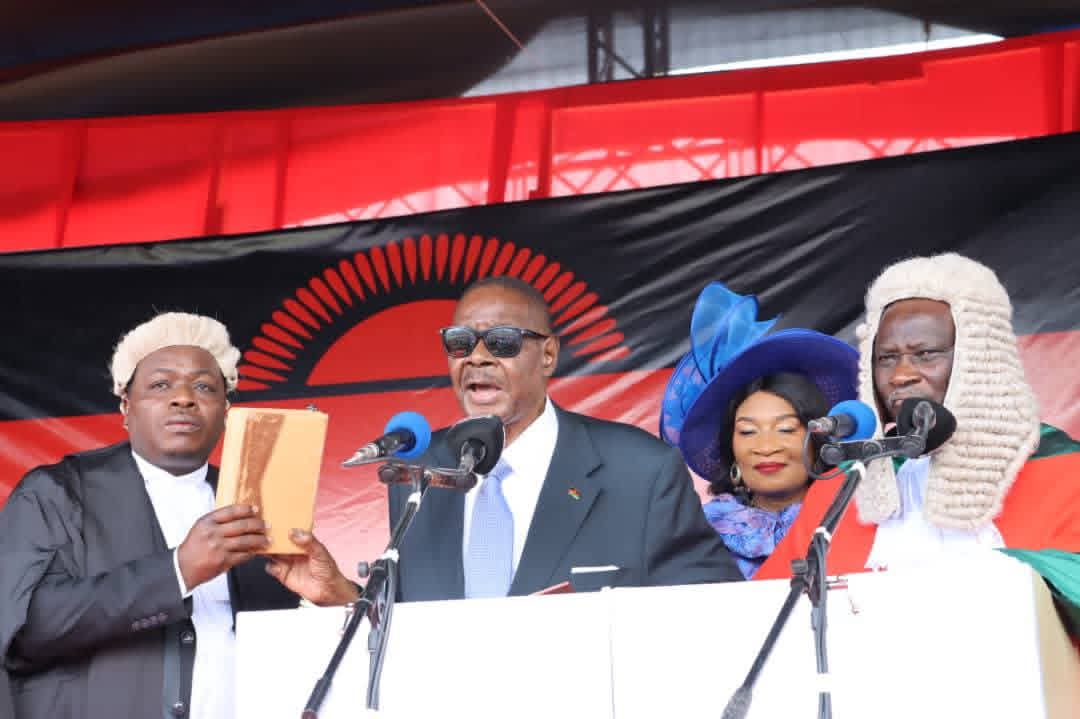 Mutharika sworn in as Malawi’s 7th President