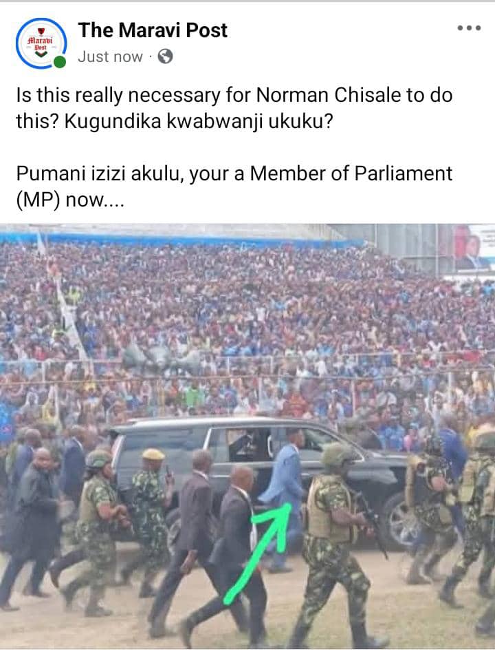 Legislator-elect Norman Chisale assumes Presidential Guard Commander’s role: Constitutional conflict under scrutiny