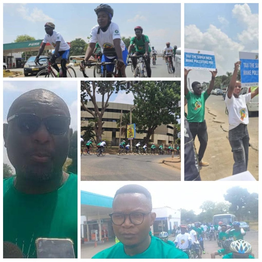 Cycling for Climate Justice caravan hits Lilongwe streets ahead of COP30