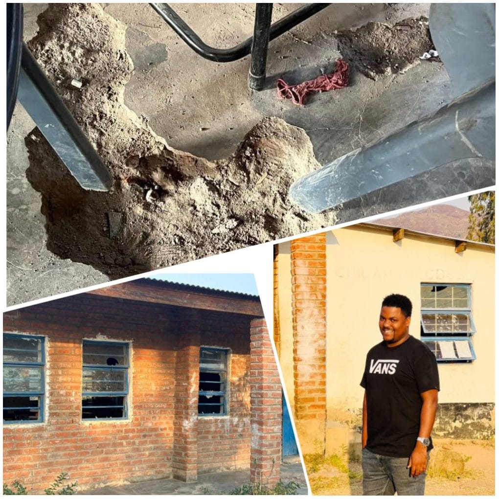 Malawi’s renowned MC Chris Loka seeks support towards Blantyre’s Chilaweni CDSS Classroom blocks renovation