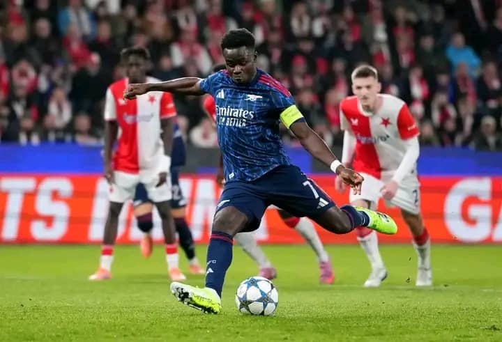 Arsenal thrashes Slavia Prague extend dominant form in Europe