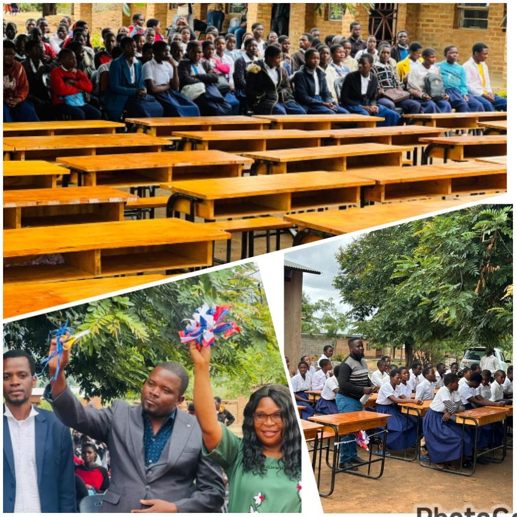 Fed Steel Engineering aids MK15 million worth school desks to Milonga CDSS