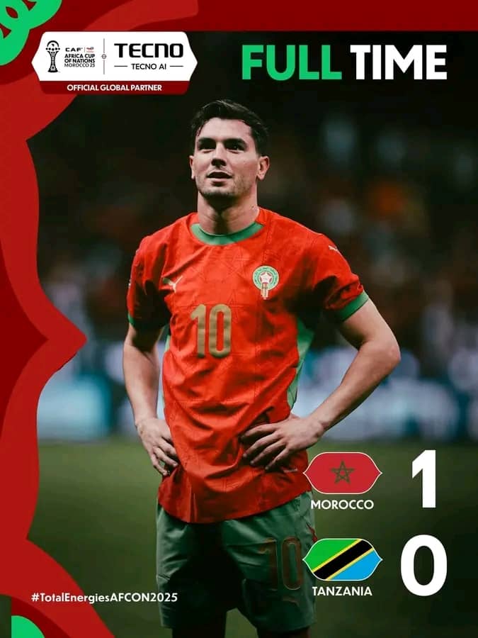 Morocco advance to 2025 AFCON Quarter-Finals